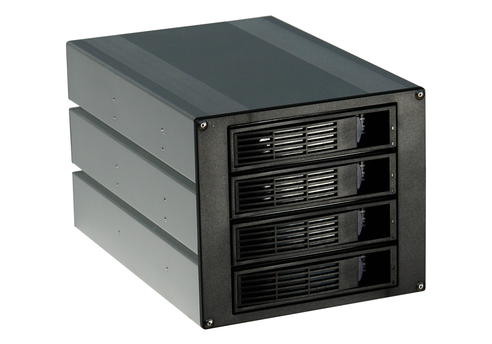 Logic Case SCH400 4 x 3.5" SATA Hot Swap into 3 x 5.25" Drive Bays