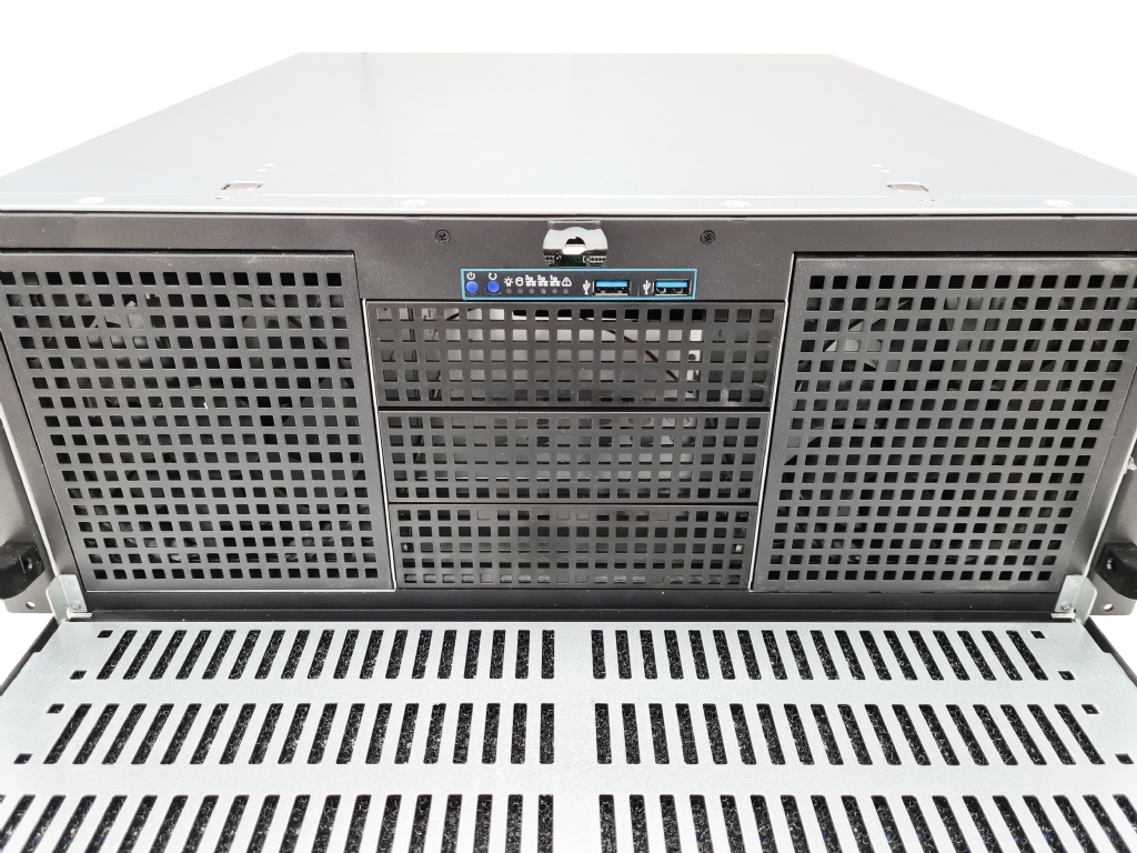 RackChoice 4U Rackmount Server Chassis with X 5.25 Front Bays+8x3.5 Drive  Bays