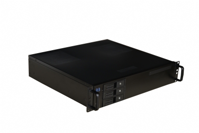 2U Short Depth HTPC Server Case w/ 3 x Hot Swap