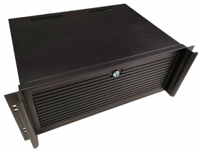 4U Super Short Depth Chassis - 320mm Depth - Includes 500W PSU - 3x 3.5