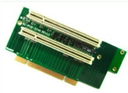 2U Dual 32 BIT Reverse Riser Card